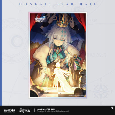 Honkai: Star Rail Light Cone Series Acrylic Shikishi Epoch Etched in Golden Blood