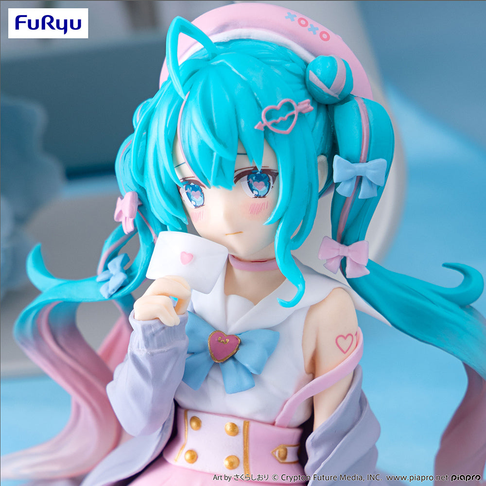 Hatsune Miku - Noodle Stopper Prize Figure -Love Sailor Grey Color ver.-