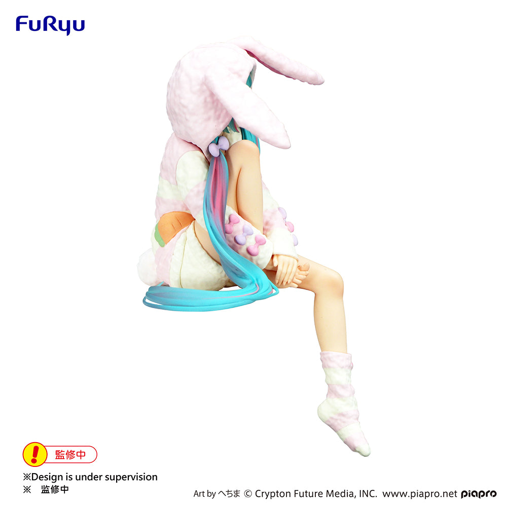 (Pre-Order) Hatsune Miku - Noodle Stopper Figure -Rabbit Ear Hood Pajama-