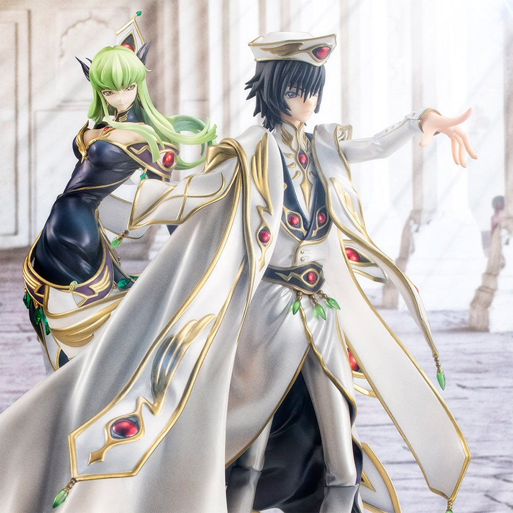 Code Geass - Hangyaku no Lelouch R2 - C.C. and Lelouch Lamperouge - Precious G.E.M. - Britannia Costume ver. - Nonscale Figure