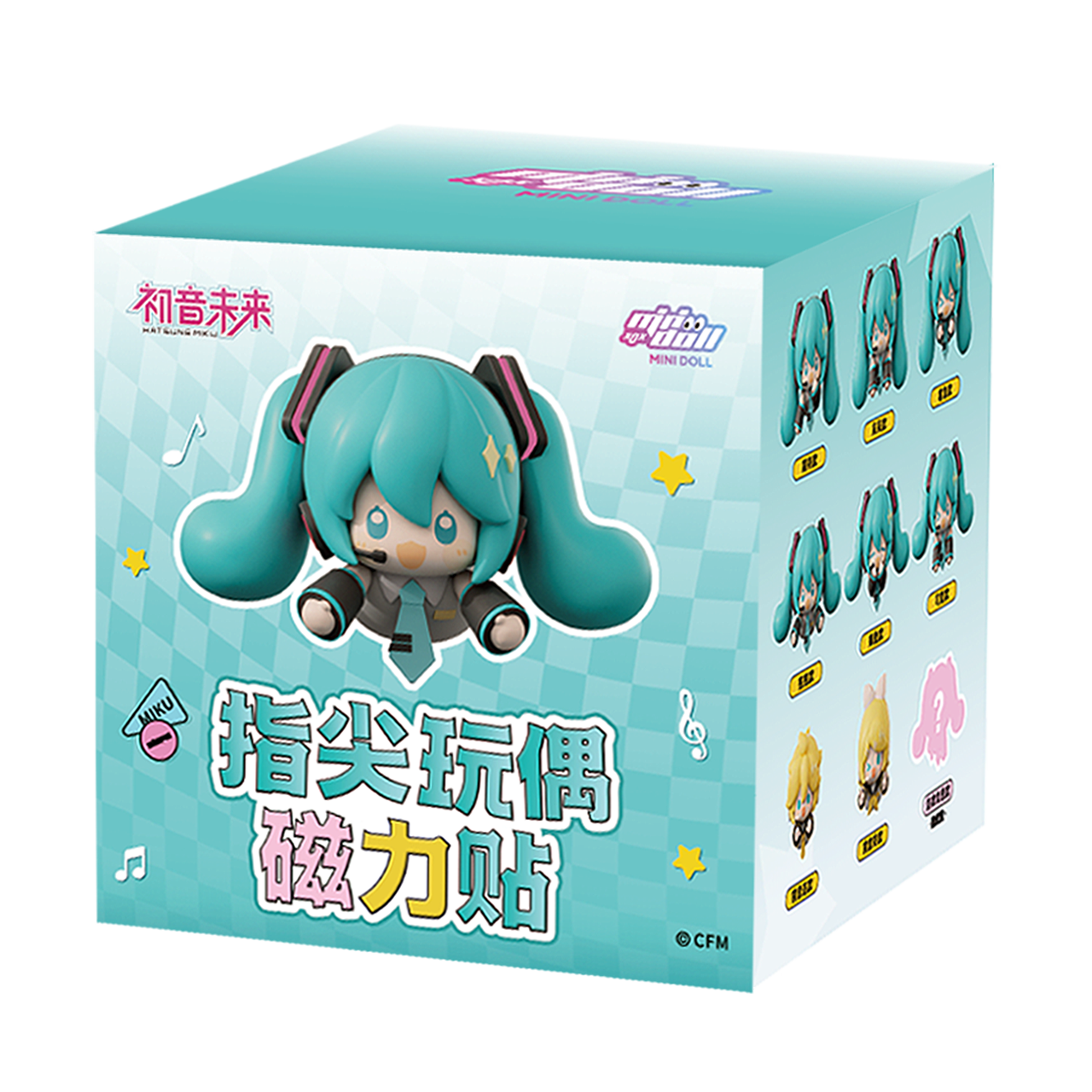 MIKU FUKAMITSU / 光彩 マグネット Mサイズ Hatsune Miku - Fridge Magnet – Otaku Owlet