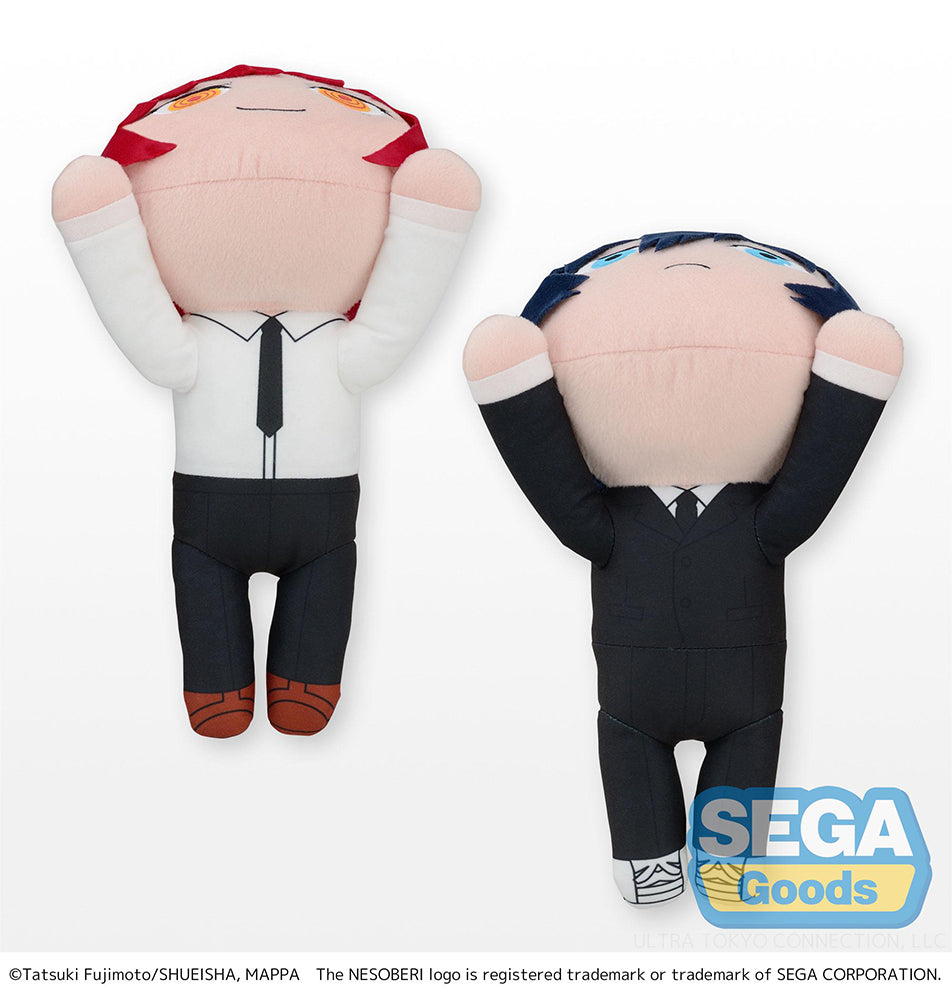 (Ship Date 09/2025) Chainsaw Man - SP Plush "Makima & Aki" - NESOBERI (Lay-Down)