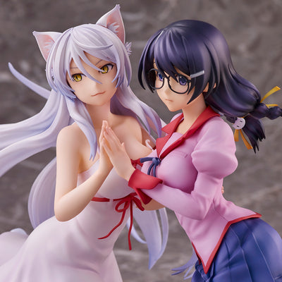 Nekomonogatari - Tsubasa Hanekawa 2pk Set Scale Figure