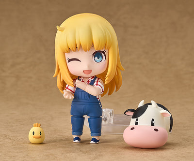 (Pre-Order) Bokujou Monogatari: Saikai no Mineral Town - Chick - Claire - Cow - Nendoroid Figure (#2452)