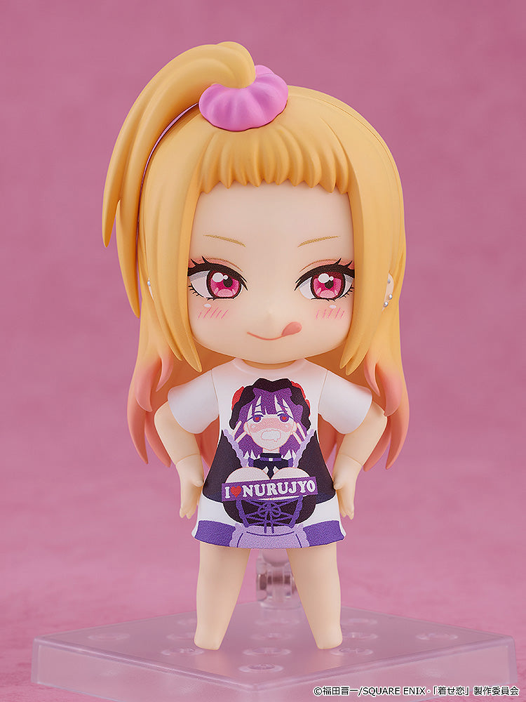 (Pre-Order) My Dress Up Darling - Kitagawa Marin - Nendoroid Figure (#2556) - Slippery Girls Full Graphic T-Shirt Ver.