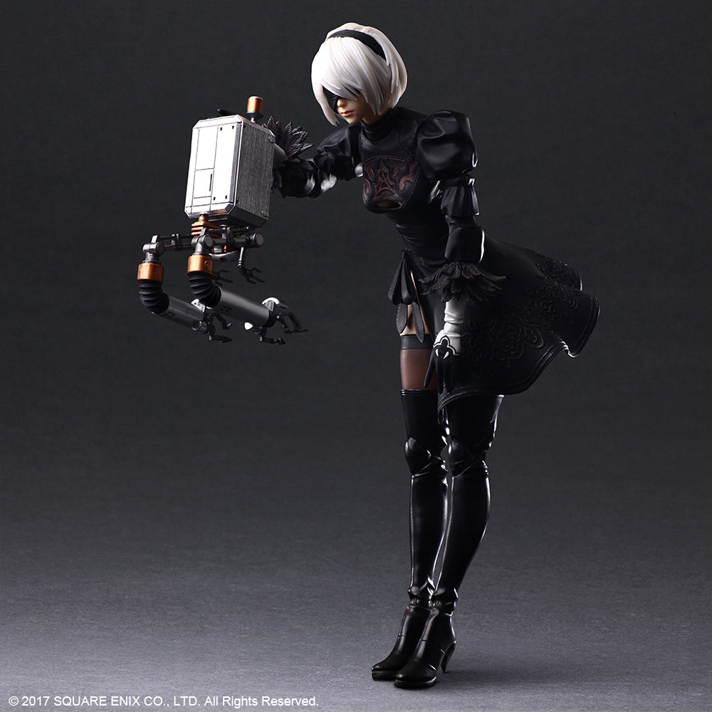 NieR:Automata - PLAY ARTS KAI Action Figure 2B (YorRHa No. 2 Type B) Deluxe Ver.