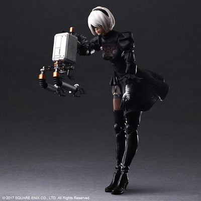 NieR:Automata - PLAY ARTS KAI Action Figure 2B (YorRHa No. 2 Type B) Deluxe Ver.