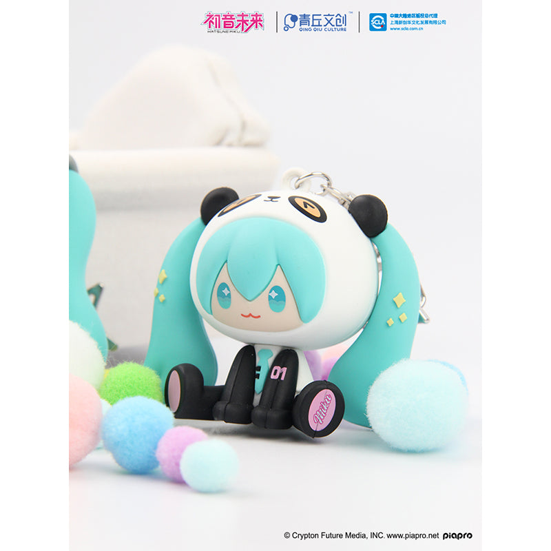 (Pre-Order) Hatsune Miku - Qing Qiu Culture - Miku Keychain - Chibi Figure