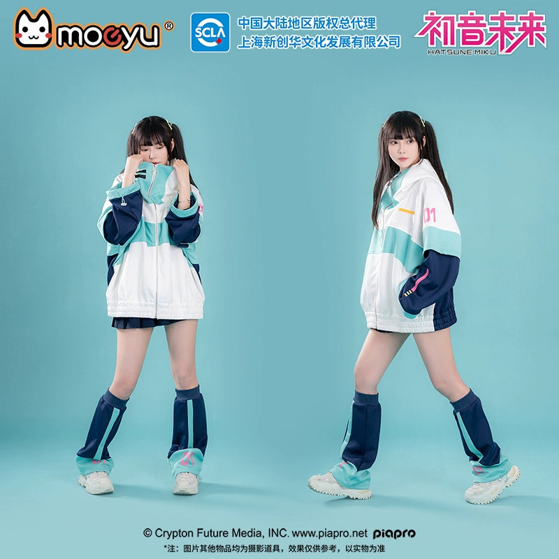 (Pre-Order) Hatsune Miku - Windbreaker Jacket with Leg Warmers