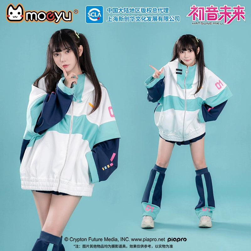 (Pre-Order) Hatsune Miku - Windbreaker Jacket with Leg Warmers