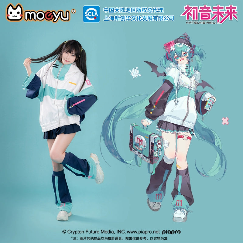 (Pre-Order) Hatsune Miku - Windbreaker Jacket with Leg Warmers