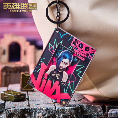 League of Legends - Arcane - Jinx Acrylic Keychain