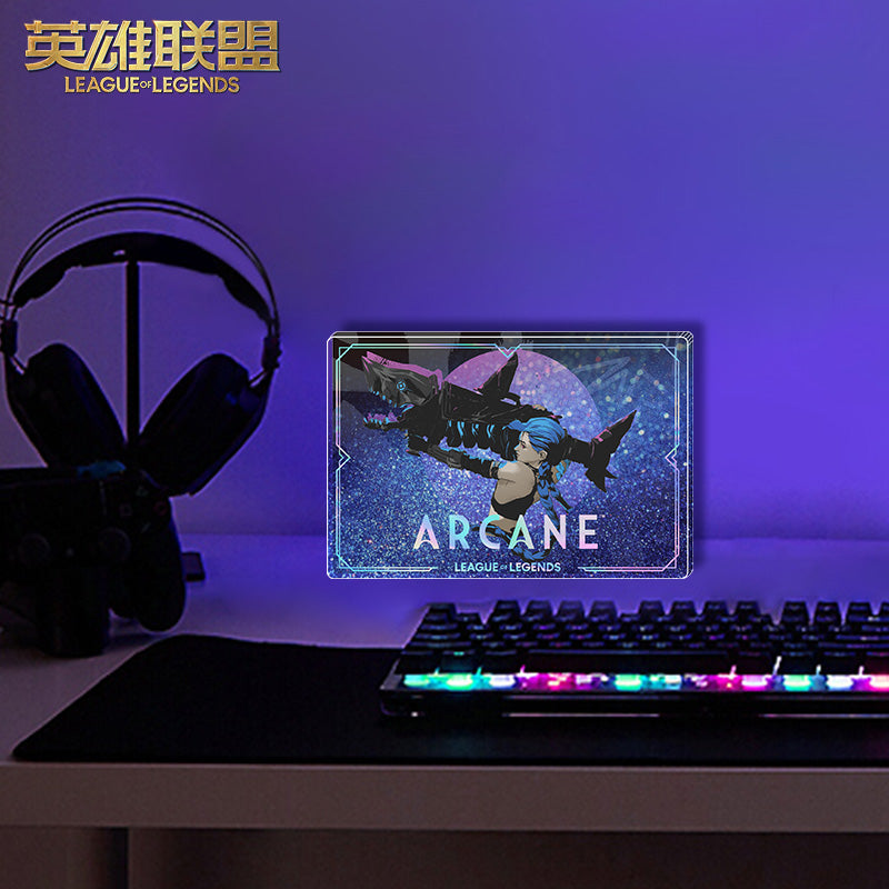 (Pre-Order) League of Legend - Arcane - Jinx Acrylic Shaker