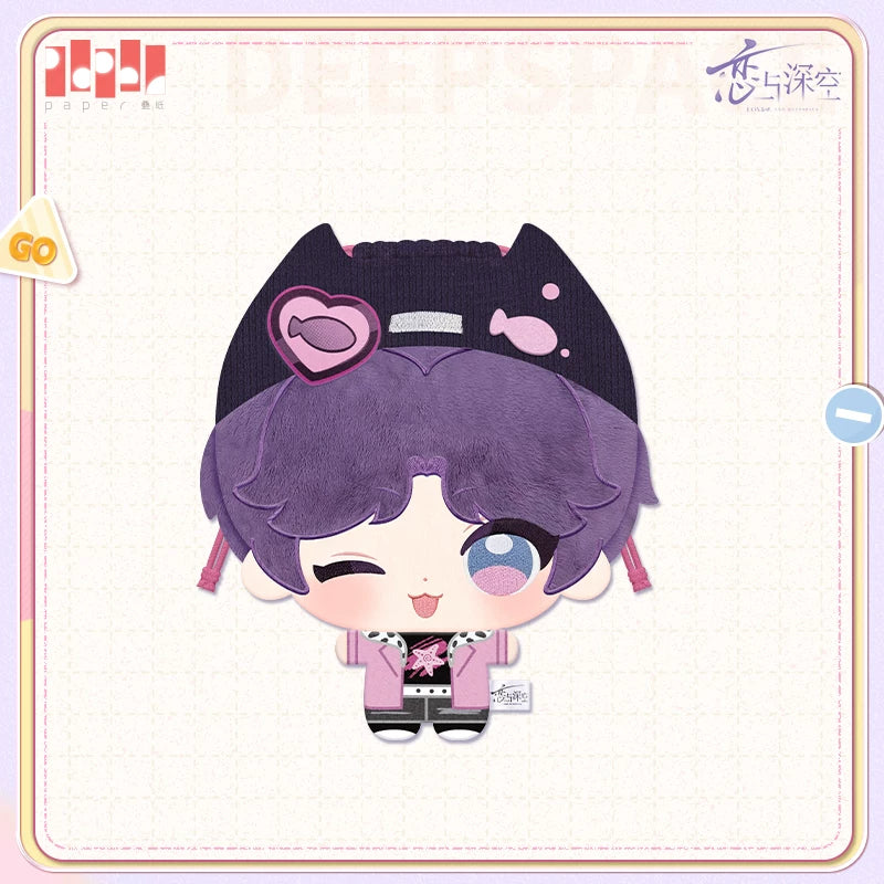 (Pre-Order) Love and Deepspace - Where Hearts Wander Series Multi Function Plushy Drawstring Bag