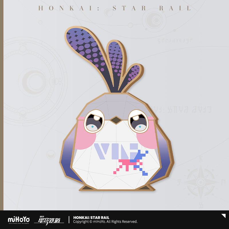 (Pre-Order) Honkai: Star Rail - Origami Bird Clash Series - Enamel Bookmark