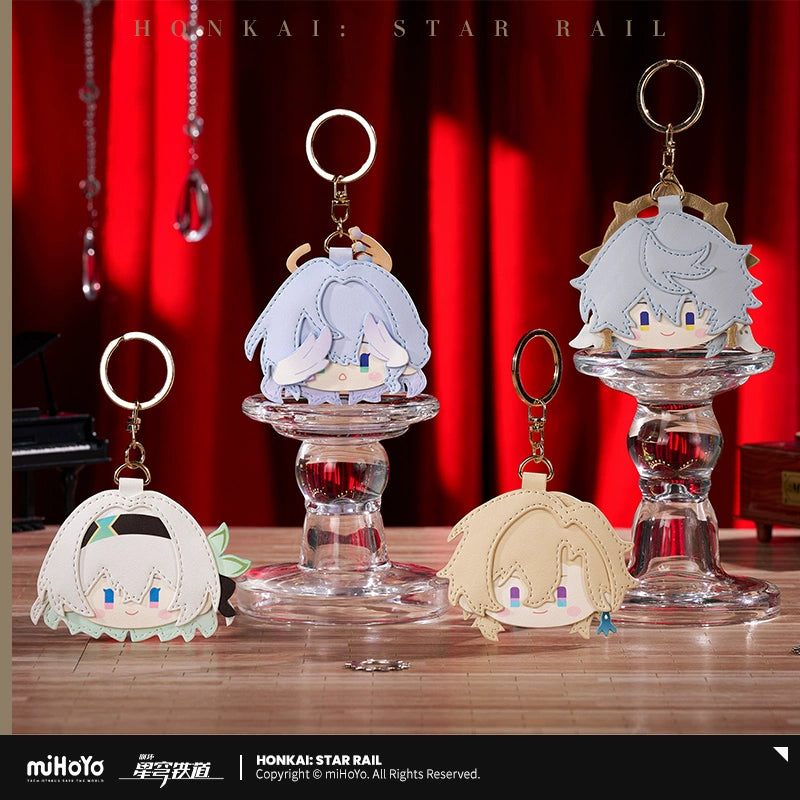 (Pre-Order) Honkai: Star Rail - Chibi Plush Series - PU Leather Keychain Vol 2.0