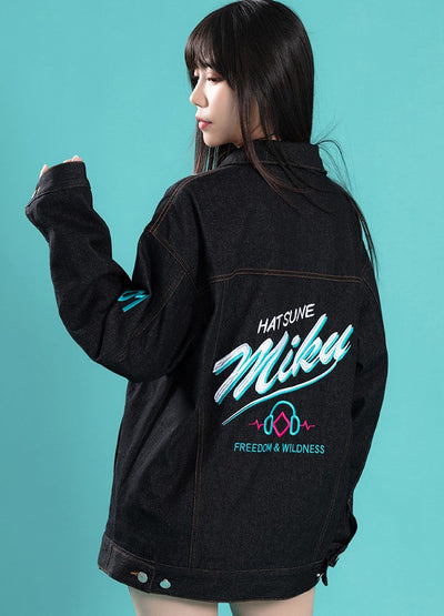 Hatsune Miku - Moeyu x Hatsune Miku - Otaku Owlet - Denim Style Jacket