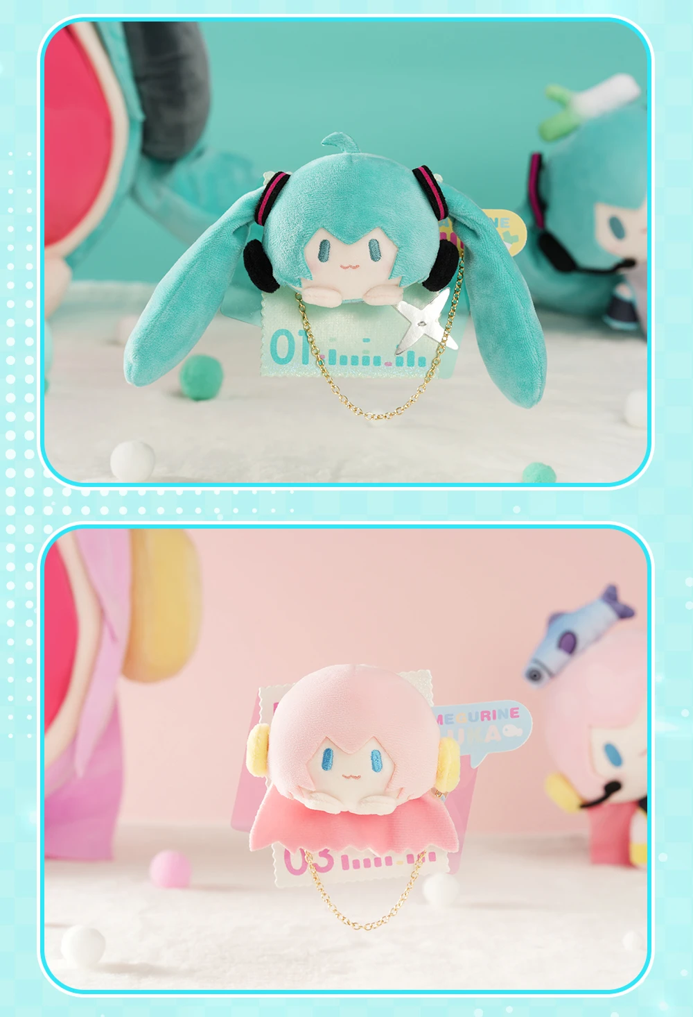 (Pre-Order) Hatsune Miku - Patch Series - Plush Brooch