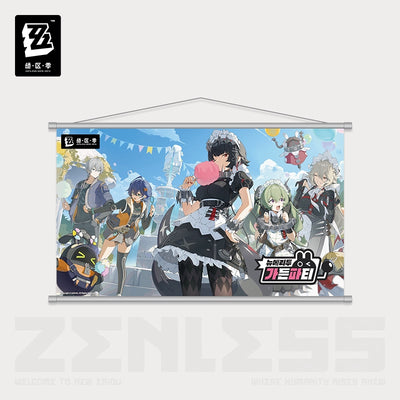 (Pre-Order) Zenless Zone Zero -New Erito Garden Party Series - Fabric Hanging Wall Scroll