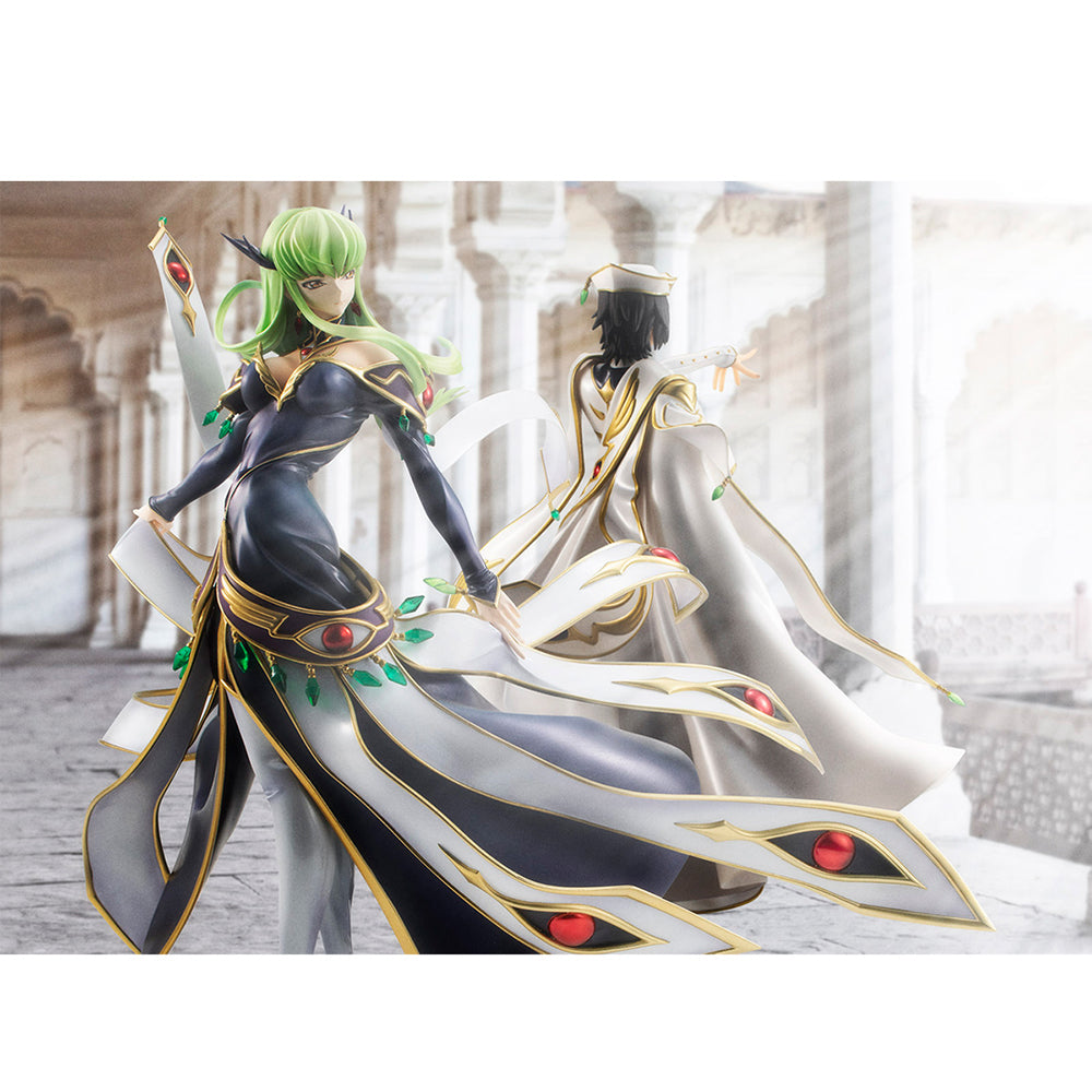 Code Geass - Hangyaku no Lelouch R2 - C.C. and Lelouch Lamperouge - Precious G.E.M. - Britannia Costume ver. - Nonscale Figure
