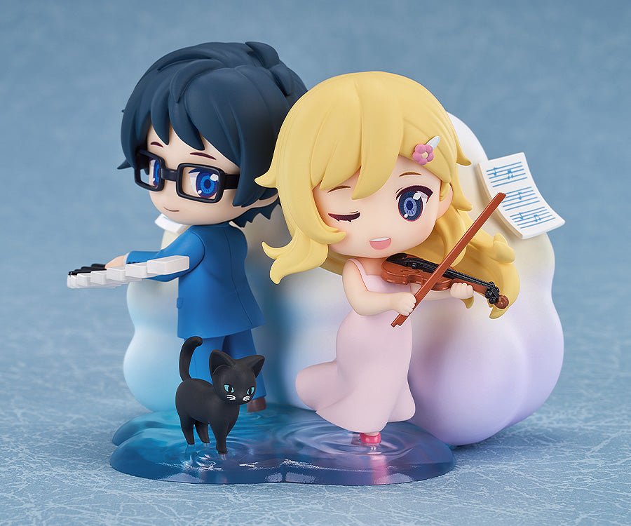 (Pre-Order) Your Lie in April - Qset+ Kaori Miyazono & Kosei Arima - Chibi Figure