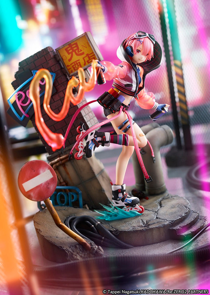 (Ship Date 09/2025) Re:Zero - Ram -Neon City Ver.- 1/7 Scale Figure