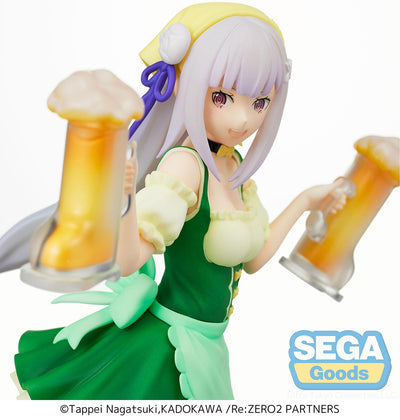 Re:ZERO -Starting Life in Another World- SPM Prize Figure "Emilia" Oktoberfest Ver.