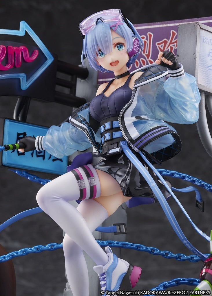Re:Zero - Rem - Neon City Ver. - 1/7 Scale Figure