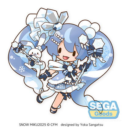 (Pre-Order) Hatsune Miku - fuwa petit "Snow Miku 2025" - Dodeka Jumbo Plush