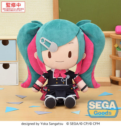 (Pre-Order) Hatsune Miku - COLORFUL STAGE! - fuwa petit - L Plush "Classroom SEKAI Miku"