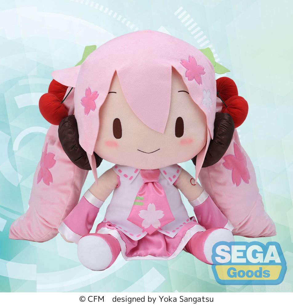 (Pre-Order) Hatsune Miku - fuwa petit "Sakura Miku" Dodeka Jumbo Plush