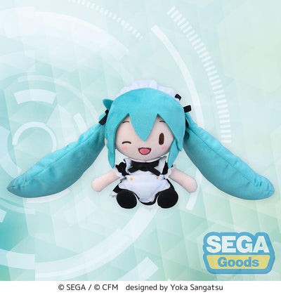 (Pre-Order) Hatsune Miku - fuwa petit "Hatsune Miku: Project DIVA Arcade Future Tone" Mini Plush "Hatsune Miku" Maid Ver. (EX)