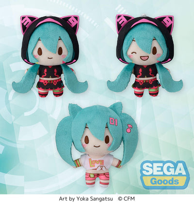 Fuwapuchi "Hatsune Miku Series" Mascot "Hatsune Miku" ~Live Ver.~ (EX) Mini Plush