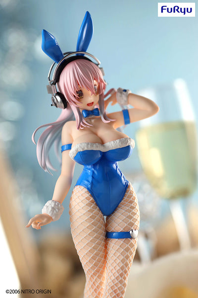 Super Sonico - BiCute Bunnies - Blue Rabbit ver. - Prize Figure