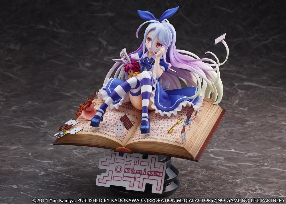 (Ship Date 09/2025) No Game No Life - Shiro -Alice in Wonderland Ver.- 1/7 Scale Figure