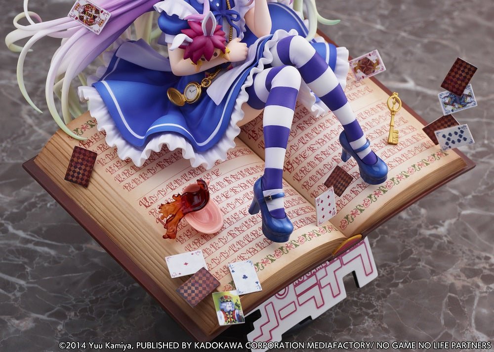 (Ship Date 09/2025) No Game No Life - Shiro -Alice in Wonderland Ver.- 1/7 Scale Figure