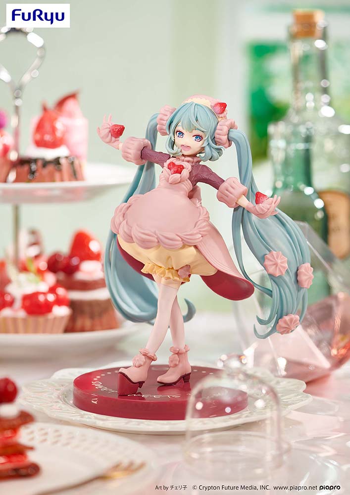 Hatsune Miku - Sweet Sweets Series Figure: Strawberry Chocolate Short Ver. - Prize Figure