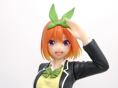 The Quintessential Quintuplets - Coreful Figure – Yotsuba Nakano (Uniform Ver.) Renewal Edition - Prize Figure