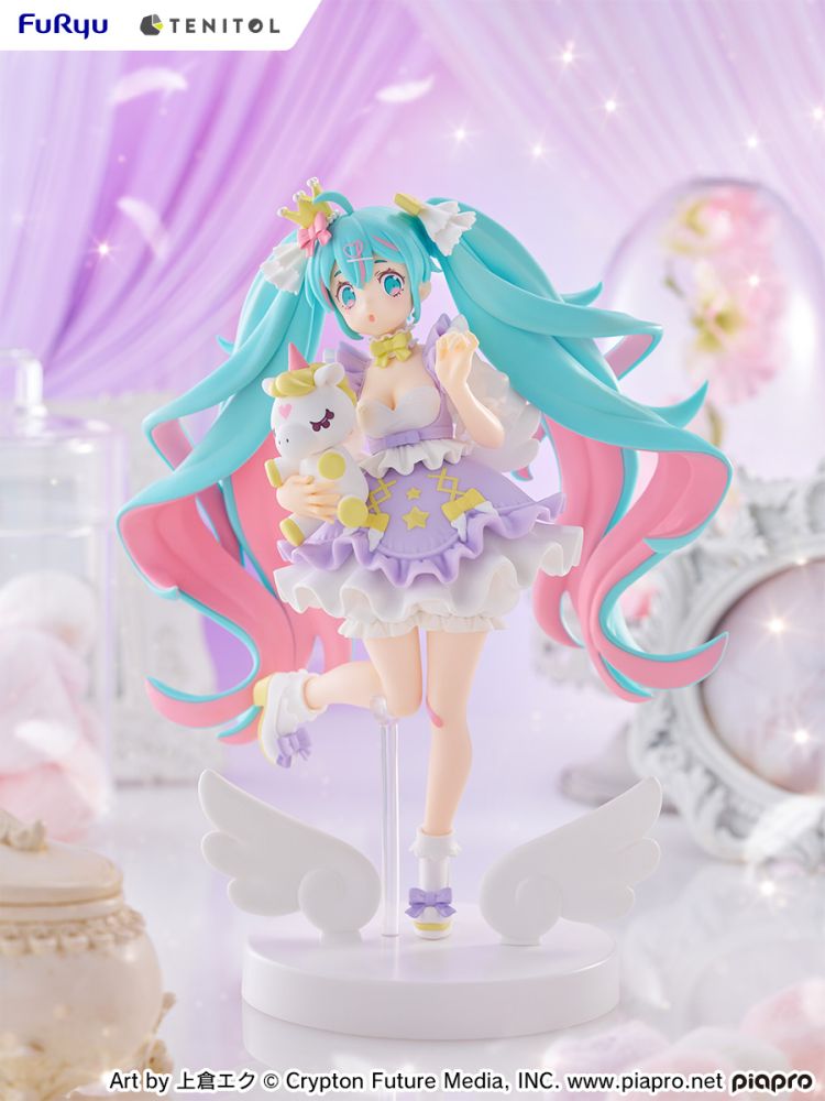 (Pre-Order) Hatsune Miku - YUMEKAWA Princess Lavender ver. - TENITOL - Nonscale Figure