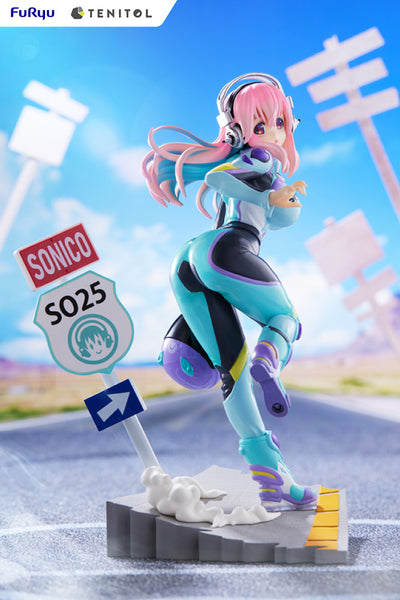 Super Sonico - TENITOL Super Sonico - Nonscale Figure