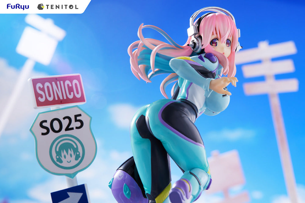 Super Sonico - TENITOL Super Sonico - Nonscale Figure