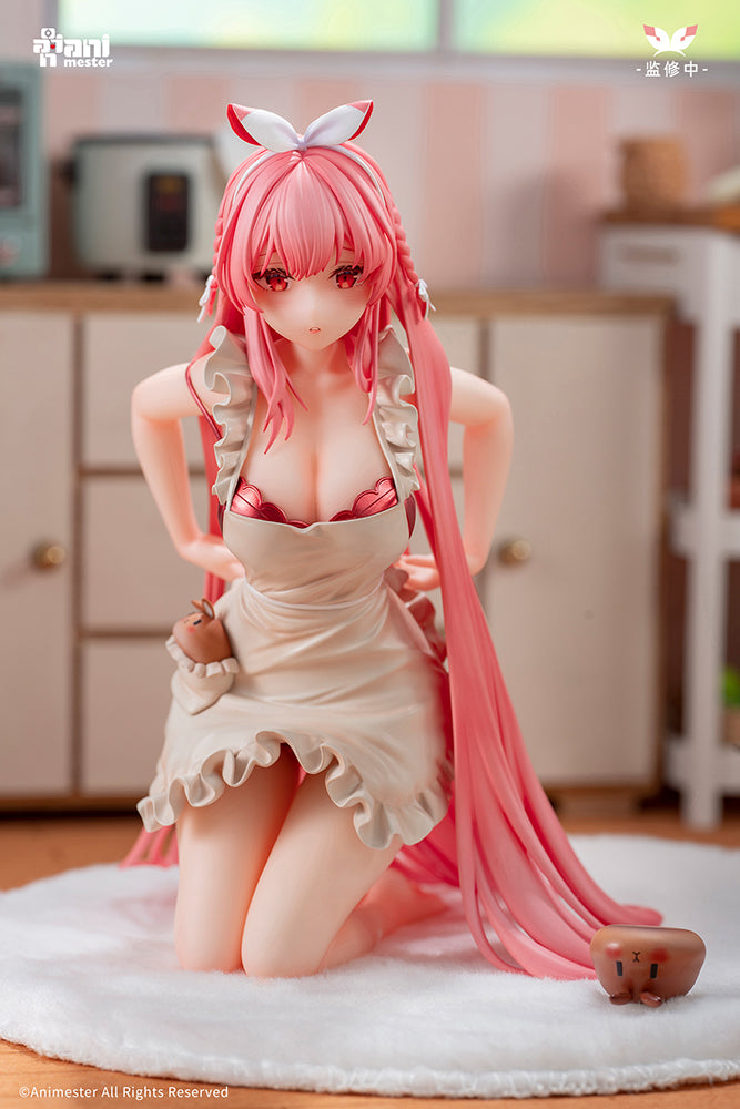 (Pre-Order) Rosuuri Channel - Rosuuri - 1/7 Scale Figure - Apron ver. - White Rabbit Rosu