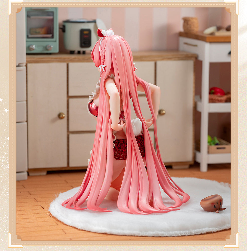 (Pre-Order) Rosuuri Channel - Rosuuri - 1/7 Scale Figure - Apron ver. - White Rabbit Rosu