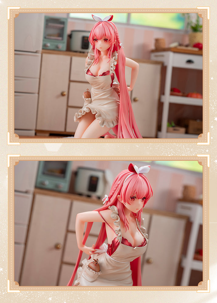 (Pre-Order) Rosuuri Channel - Rosuuri - 1/7 Scale Figure - Apron ver. - White Rabbit Rosu