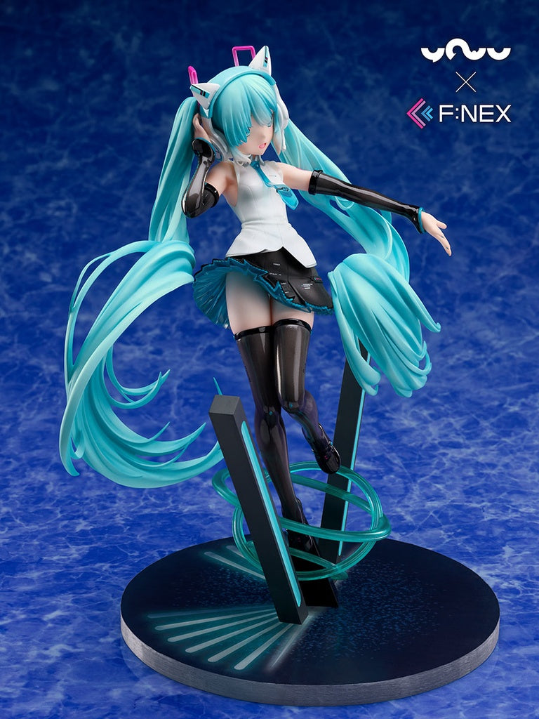 Hatsune Miku - F:Nex - 1/7 Scale Figure - Nekomimi Headphone Ver.