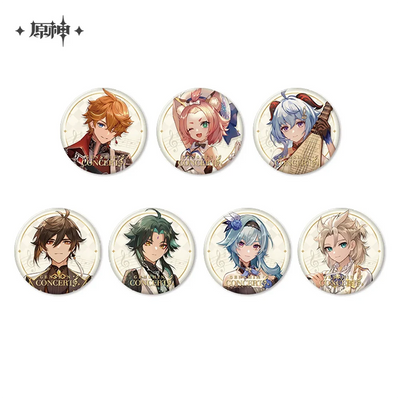 (Pre-Order) Genshin Impact - 2023 Concert - Melodies of an Endless Journey - Character Badge