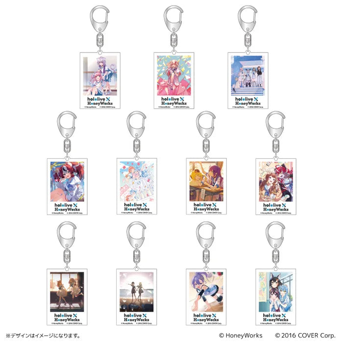 Hololive x HoneyWorks Acrylic Keychain