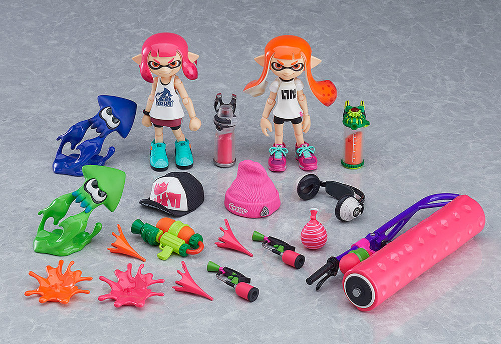 (Pre-Order) Splatoon - figma Figure - Splatoon Girl: DX Edition (re-run)