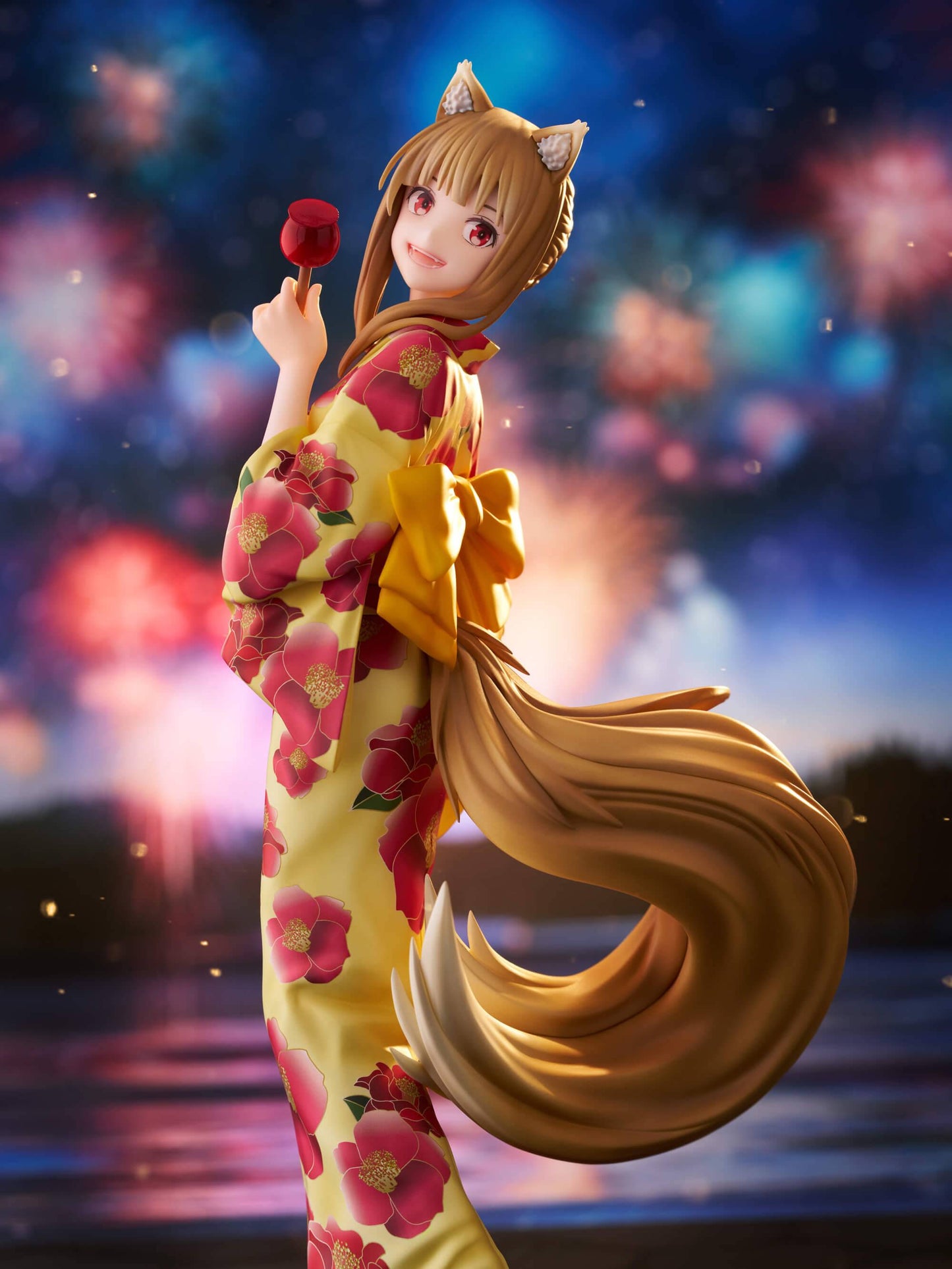 Spice and Wolf / Merchant Meets the Wise Wolf: Holo 1/7 Scale Figure - Yukata Ver. F:NEX
