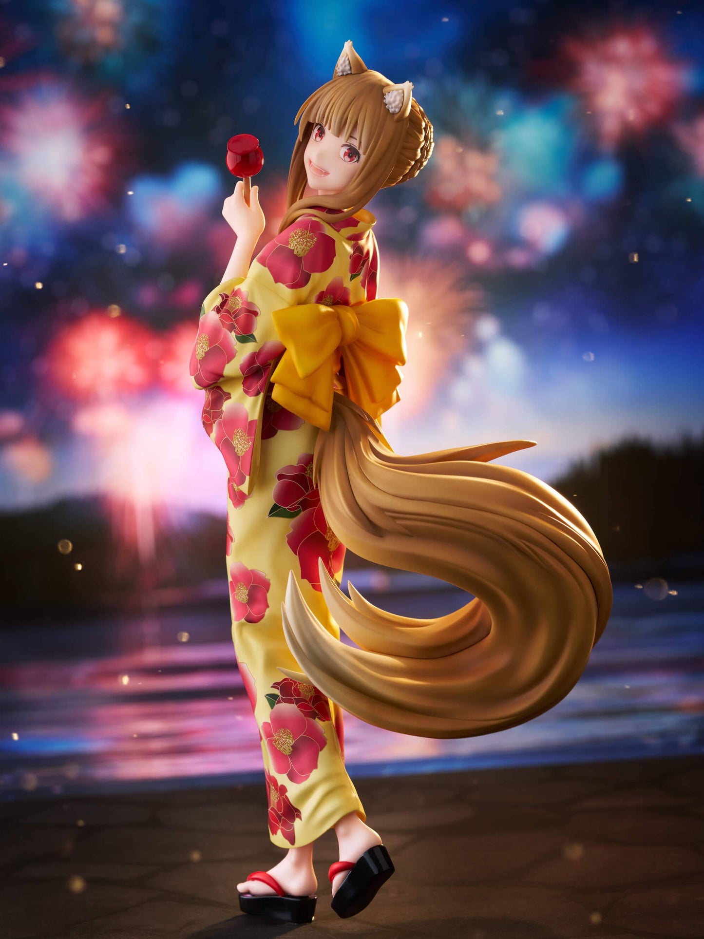 Spice and Wolf / Merchant Meets the Wise Wolf: Holo 1/7 Scale Figure - Yukata Ver. F:NEX